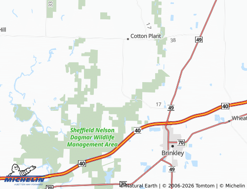 Mappa MICHELIN Richland - ViaMichelin