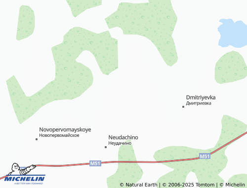 MICHELIN Bezbozhnik map - ViaMichelin
