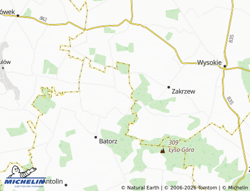 Carte MICHELIN Stawce - ViaMichelin
