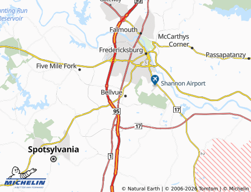 Mappa MICHELIN Bellvue - ViaMichelin