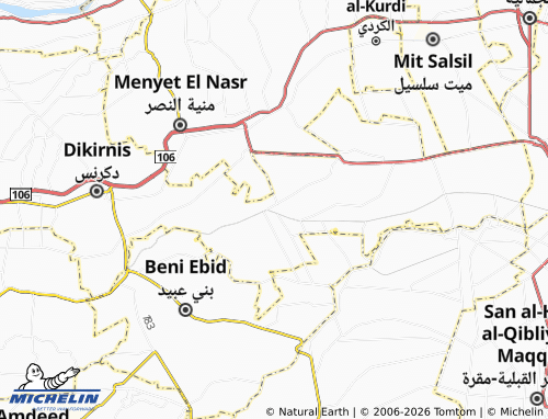 Mapa MICHELIN al-Mahmoudiyyah - ViaMichelin