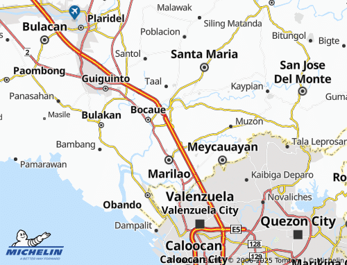 MICHELIN Duhat map - ViaMichelin