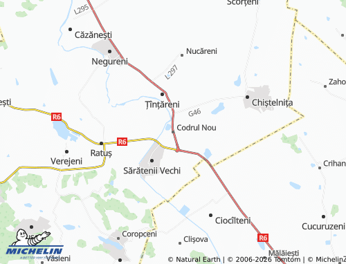Mappa MICHELIN Codrul Nou - ViaMichelin