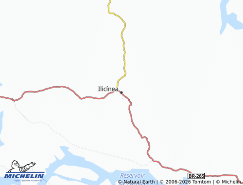 MICHELIN-Landkarte Ilicínea - ViaMichelin