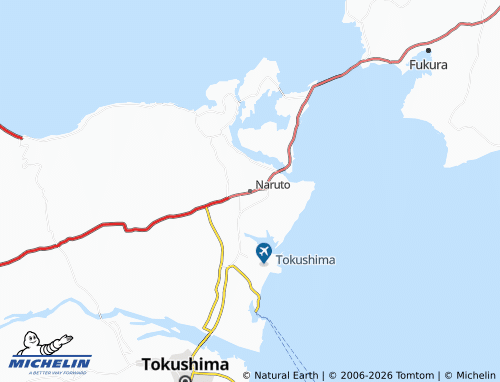 Carte MICHELIN Naruto - ViaMichelin
