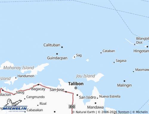 MICHELIN Sag map - ViaMichelin