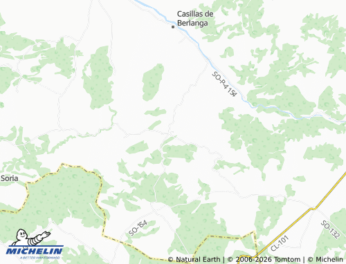 MICHELIN La Riba de Escalote map - ViaMichelin