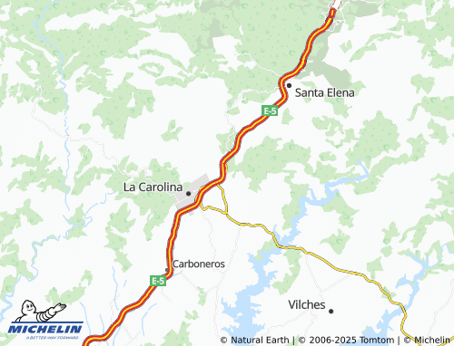 MICHELIN Navas de Tolosa map - ViaMichelin