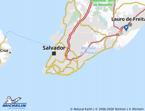 MICHELIN Pernambués map - ViaMichelin