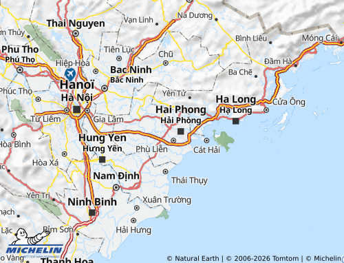 Mapa MICHELIN An Dương - ViaMichelin