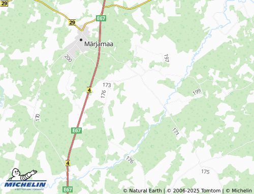 MICHELIN Altküla map - ViaMichelin