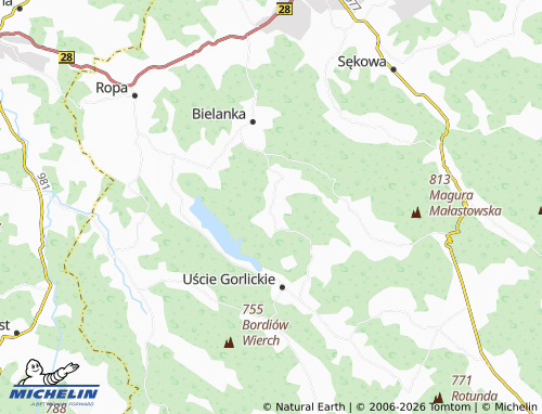 MICHELIN Kunkowa map - ViaMichelin