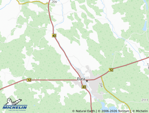 MICHELIN Kuurnamäki map - ViaMichelin