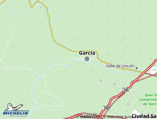 Mappa MICHELIN La Cruz - ViaMichelin