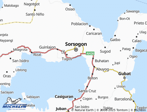 MICHELIN Polvorista map - ViaMichelin