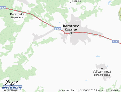 Carte MICHELIN Soglasiye - ViaMichelin