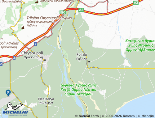 Carte MICHELIN Kyrnos - ViaMichelin