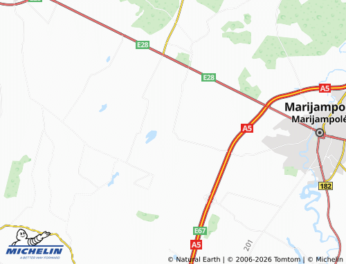 MICHELIN Balsupiai map - ViaMichelin