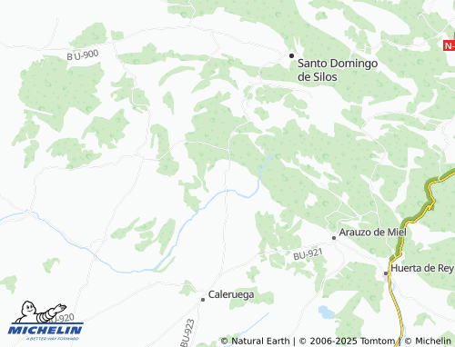 MICHELIN Espinosa de Cervera map - ViaMichelin
