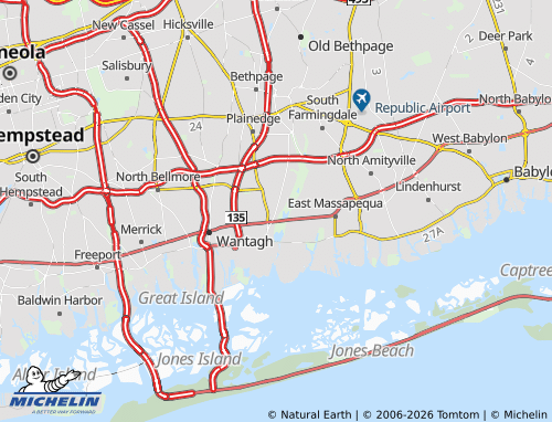 Mapa MICHELIN Massapequa - ViaMichelin