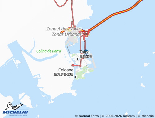 Carte MICHELIN Taipa - ViaMichelin