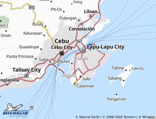 Mappa MICHELIN Gun-Ob - ViaMichelin