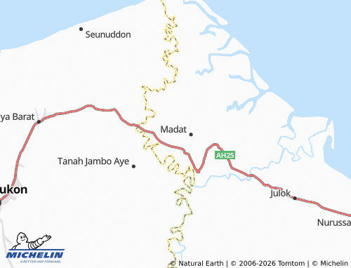 MICHELIN Rambong Lop map - ViaMichelin