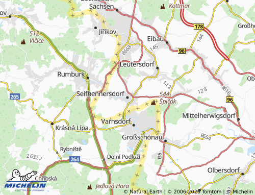 Mappa MICHELIN Seifhennersdorf - ViaMichelin