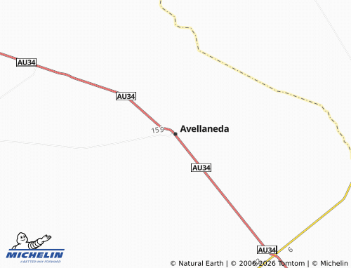 MICHELIN-Landkarte Avellaneda - ViaMichelin