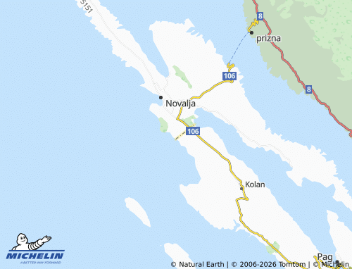 Mapa MICHELIN Gajec - ViaMichelin
