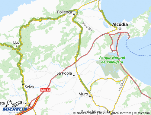 Mappa MICHELIN Crestatx - ViaMichelin