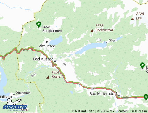 MICHELIN Archkogl map - ViaMichelin
