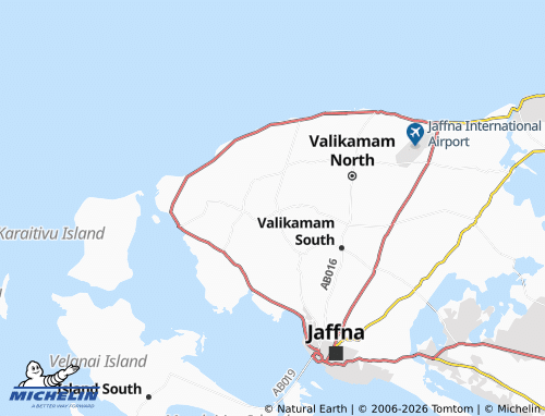 Mapa MICHELIN Chankanai Centre - ViaMichelin