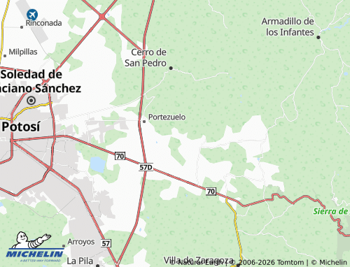 Carte MICHELIN Calderón - ViaMichelin