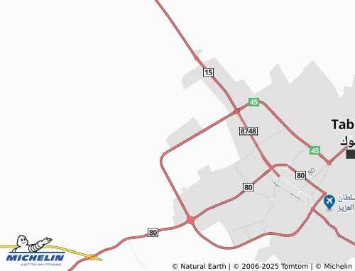 MICHELIN Industrial Area map - ViaMichelin
