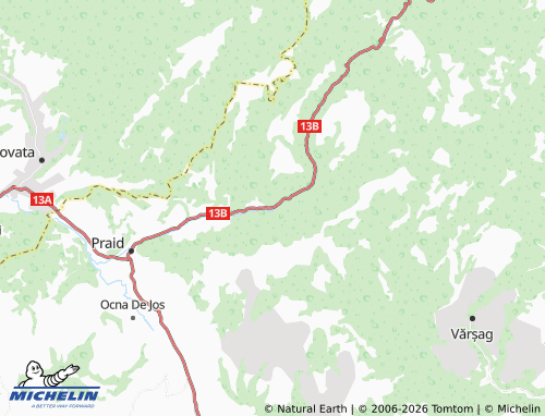 MICHELIN Bucin map - ViaMichelin
