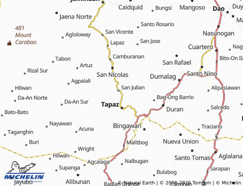MICHELIN Apero map - ViaMichelin