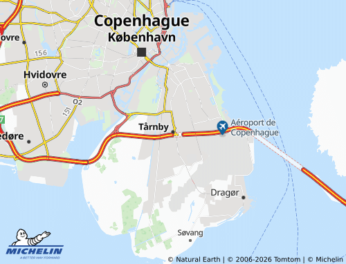 MICHELIN Tårnby map - ViaMichelin