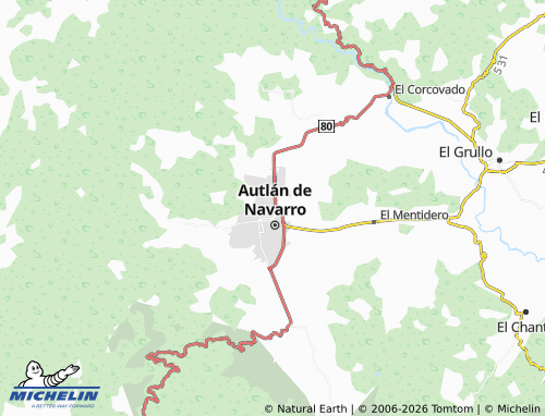 Carte MICHELIN Valle Real - ViaMichelin