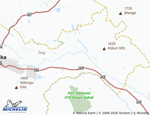 Mappa MICHELIN Ndula - ViaMichelin