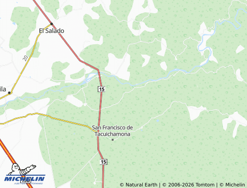 Mapa MICHELIN El Aguaje - ViaMichelin
