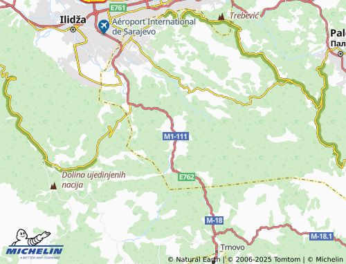 Carte MICHELIN Kijevo - ViaMichelin