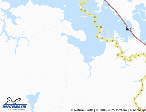 MICHELIN Saduguma map - ViaMichelin