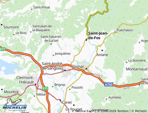 Mapa MICHELIN Lagamas - ViaMichelin