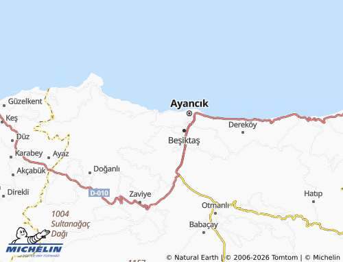 MICHELIN Dolay map - ViaMichelin