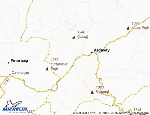 Mappa MICHELIN Karakuşlu - ViaMichelin