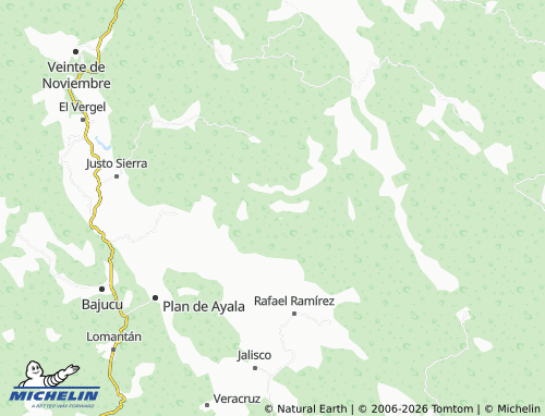 MICHELIN-Landkarte San Miguel - ViaMichelin
