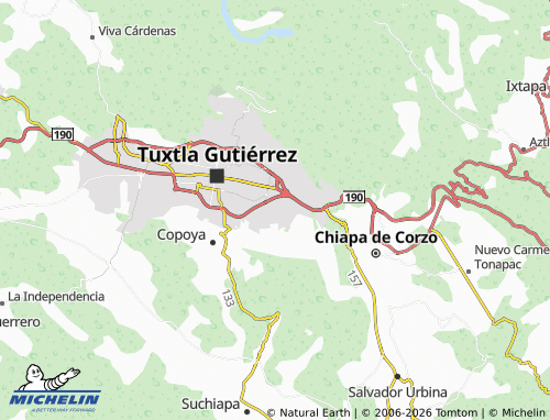 Mapa MICHELIN La Cueva del Jaguar - ViaMichelin