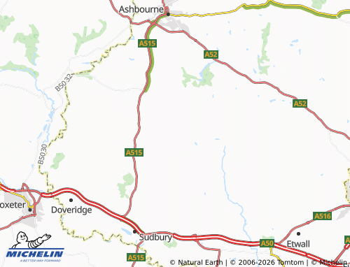Mappa MICHELIN Alkmonton - ViaMichelin
