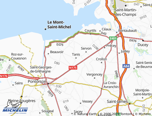 Kaart MICHELIN Tanis - ViaMichelin